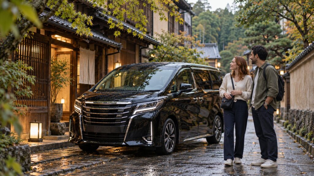 Kyoto Hidden Sanctuaries by Executive V-Class / Alphard