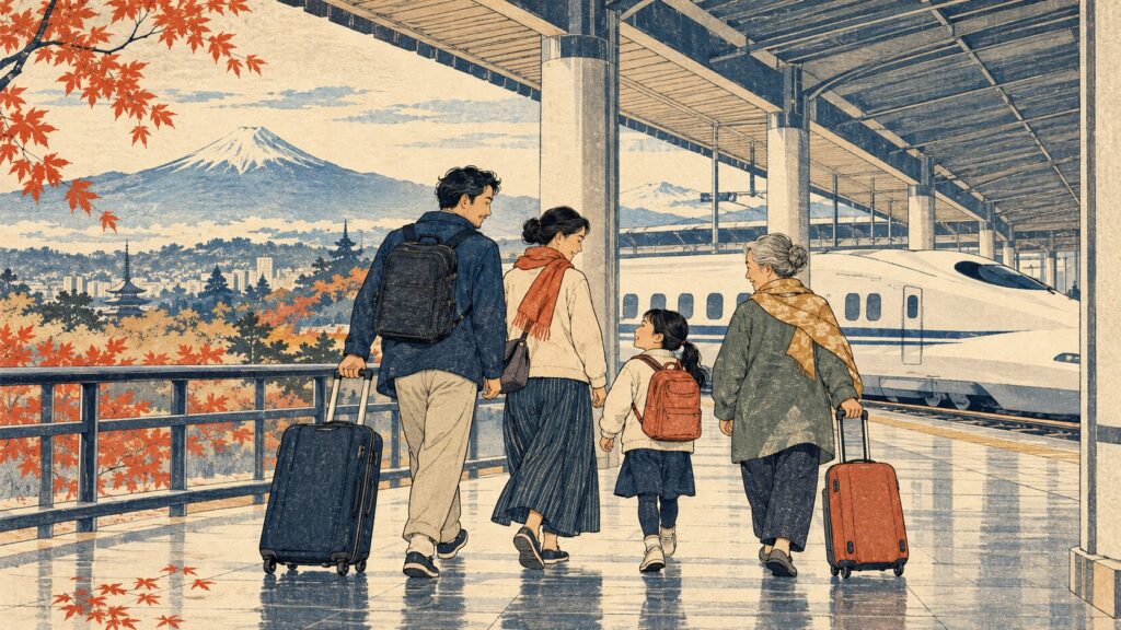 Shinkansen Oversized Luggage Rules & Navigating Japan with Family or Groups
