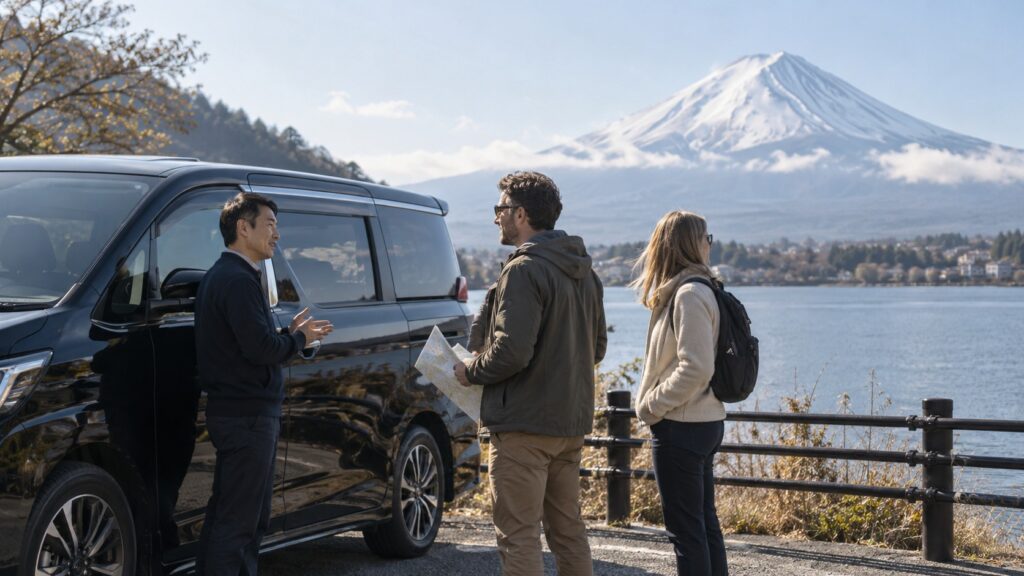 Private Mt. Fuji & Hakone Day Tour by Luxury Van with English Driver