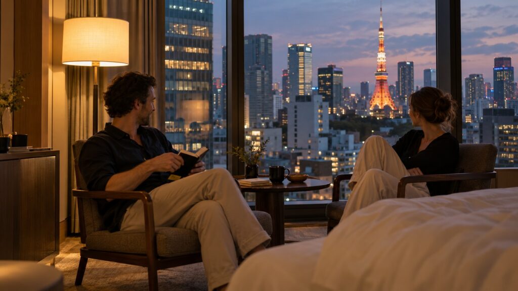 Tokyo 5-Star Luxury Hotels with Imperial Palace or Tower Views